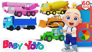 The Colors Song (Color Vehicles) + more nursery rhymes & Kids songs - Baby yoyo