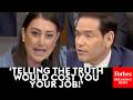 'If The War Is Over, Who Won?': Sara Jacobs Asks Marco Rubio Point Blank