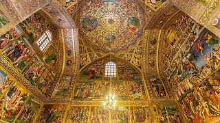 The 500-year-old Vank Church in Isfahan was painted by 4 Armenians for 9 years.#iran #isfahan