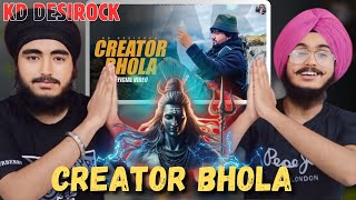 Reaction on KD DESIROCK -CREATOR BHOLA (Official Bholenath Song) | New Haryanvi Songs Haryanavi 2024