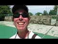 Mr. Sports Travel with a Tour of the Sports Facilities on the island of Kiribati, Oceania