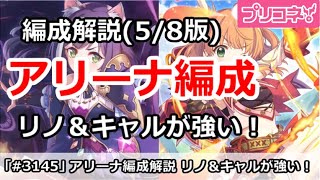 【プリコネ】アリーナ編成解説(5/8版) リノ＆キャル編成が強すぎ！【プリンセスコネクト！】