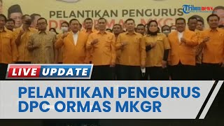 Pelantikan Pengurus DPC Ormas MKGR Kota Surabaya, Puluhan Kader Komitmen Besarkan Partai Golkar