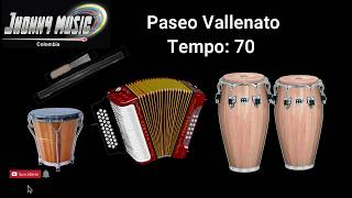 RITMO BASE PASEO VALLENATO X 70