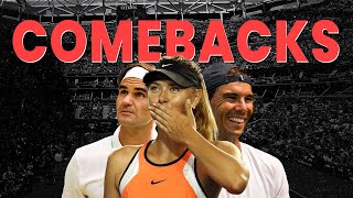 5 Most UNBELIEVABLE Comebacks in the HISTORY of Tennis