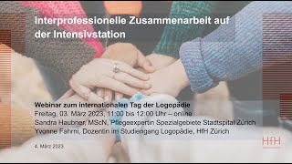 Webinar | Interprofessionelle Zusammenarbeit auf der Intensivstation