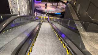 Tall Schindler 9300AE Escalators @ ARIA Resort \u0026 Casino - Las Vegas NV