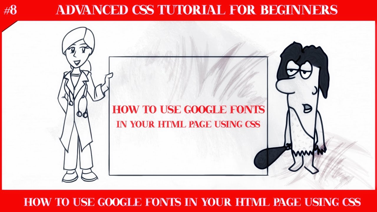 How To Use Google Fonts In CSS - CSS Tutorial For Beginners - YouTube