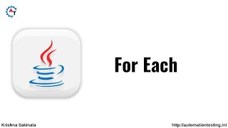 For Each Loop in Java | Java Tutorial For Beginners | Enhanced For Loop in Java