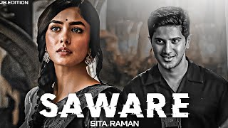 SAWARE - Sita Ramam Status | Saware Song Status | Sita Ramam Movie Status | Alvida Diolauge Status
