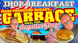iHop Breakfast REVIEW. MASS PRODUCED SUGARY GARBAGE that would appeal to the lik