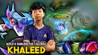 KHALEED BEST BUILD 2025 | TOP 1 GLOBAL KHALEED BUILD AND EMBLEM | SANFORD KHALEED BUILD AND EMBLEM