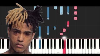 XxxTentacion - Revenge (Easy Piano Tutorial )