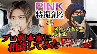 【PINKの特撮 #３】〖牙狼＜GARO＞〗プロ脚本家  田口恵に相談してみた《ピンクの特撮創るシリーズ》