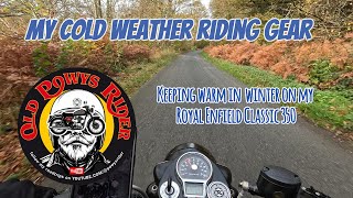 Cold weather riding gear