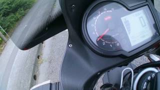 Aprilia Pegaso 650 Strada 0-60mph (not pushed to the max)