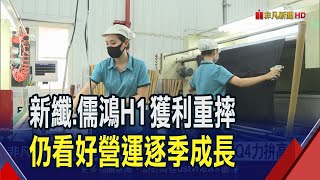 儒鴻Q2毛利率亮眼!下半年樂觀Q4力拚高峰 新纖也看好需求反轉｜非凡財經新聞｜20230808