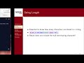8.2 - Strings - String Manipulation