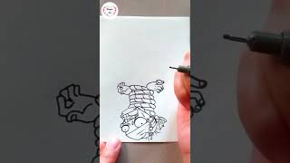 Drawing Seagull Zombie | Plants vs Zombies #shorts #youtubeshorts #drawing