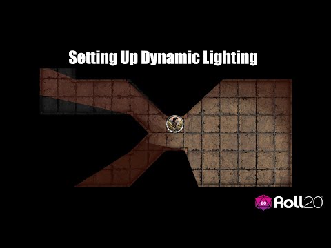 Setting Up Dynamic Lighting In Roll20 Youtube