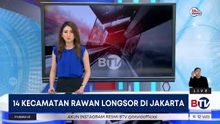 Daftar 14 Kecamatan Rawan Longsor di Jakarta