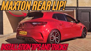 MAXTON SPOILER LIP INSTALL! - **TOP TIPS** for installing and getting it right FIRST TIME!