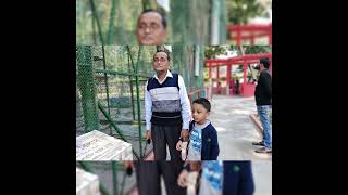 Sanon and his Nana Bhai at Bonobilash Zoo