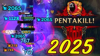 Best PENTAKILL Montage 2025 OLD RIFT(Ahri, Viktor, Jinx, Darius, Tahm Kench) #347