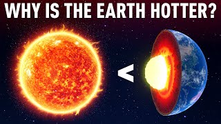 What Makes Earth Hotter Than the Sun?