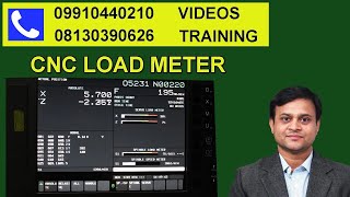 HOW TO CHECK LOAD METER ON CNC LATHE TURNING MACHINE.CNC PROGRAMMING OPERATING TRAINING