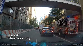 New York - Driving southbound through Manhattan