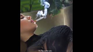 Girl Smoking Cigarette | Petty Female Smoking Cigarette Video 💙