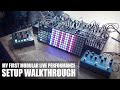 My first ever modular live performance // Setup walkthrough with Oxi One + What I Learnt