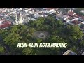 Alun-alun Kota Malang 2023 I Drone View Alun Alun Kota Malang I 4K Video