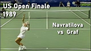US Open Finale 1989  Steffi Graf - Martina Navratilova