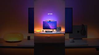 The Power of Desk Setup Lighting ⚡️ Full video is here 👆 #desksetup #homeoffice #workfromhome