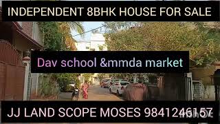 INDEPENDENT HOUSE FOR SALE 8BHK AT CHOOLAIMEDU DAV SCHOOL