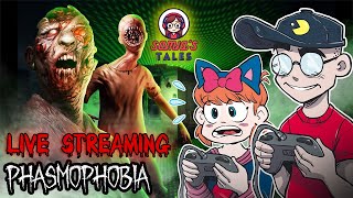 PHASMOPHOBIA Live Stream | Ghost Hunting | Samia's Tales