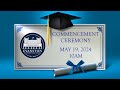 Commencement Ceremony for ETHS 2024