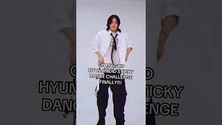 HYUNJIN DID STICKY DANCE CHALLENGE!!!!!! #yessss #dancechallenge #hyunjin #felixed #ahhhh #straykids