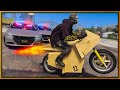 GTA 5 Roleplay - Flying Cardboard Bike Trolls Cops | RedlineRP