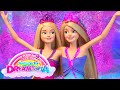 @Barbie | Princess Dance Party with 🦄 Unicorns & 🧜‍♀️ Mermaids! | Barbie Return to Dreamtopia!