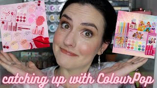 Catching Up with ColourPop | Winx Club + Flirty Talk Swatches, Close Ups, Comparisons + More!