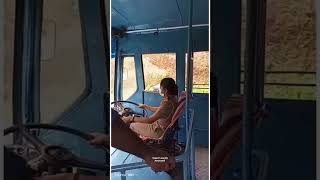 ആനവണ്ടി ഓടിക്കുന്ന AMVI പുനലൂർ|AMVI DRIVE KSRTC BUS FOR CF TEST PUNALUR