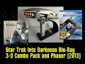 Star Trek Into Darkness Blue Ray 3 D Combo Pack and Phaser (2013)