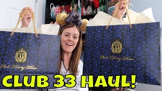 Club 33 Merchandise Haul!!! - Disneyland 2019 - Magical Mondays #99