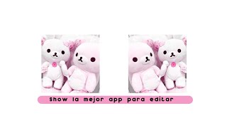 ᨳ   🌸 ㅤ ਏਓ    SNOW  la mejor APP para editar icons de manera soft ૮꒰ * ´ ` ꒱ა  ♥︎ 