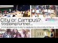 City or Campus University? Stepping Further #38