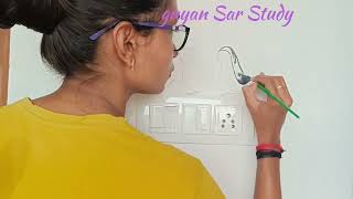 switch board painting simple/#drawing /#viral /#youtubevideo /#trending1