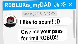 Trolling A Roblox Scammer 20